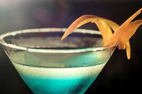 Cocktail Rezepte - Deep Blue Sea Martini