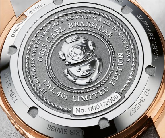 Oris Carl Brasher Uhr