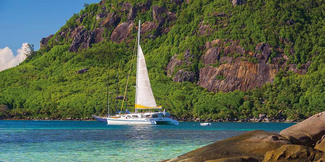 segeln auf den seychellen