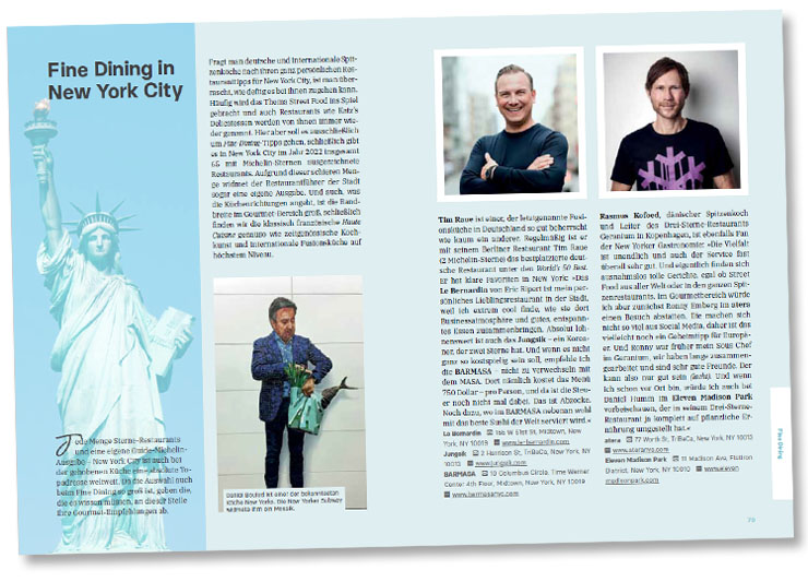 Speiseführer New York
