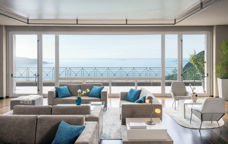 Lefay Resort Lago di Garda Gardasee Wellness Hotel Spa Lobby