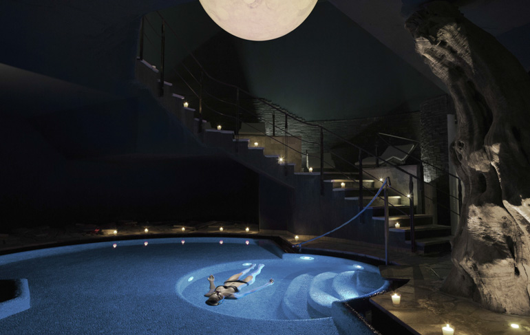 Lefay Resort Lago di Garda Gardasee Wellness Hotel Spa Salzwasserpool