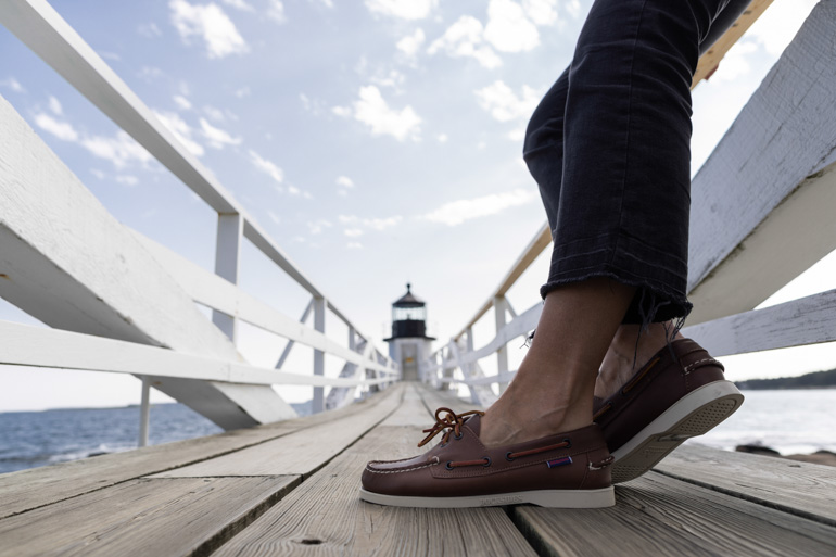 Maennermode Herrenmode Sommermode Sebago Bootsschuhe Leder