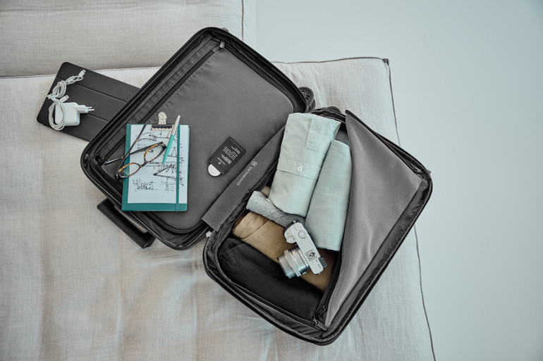 Victorinox Hartschalenkoffer Schweiz Innenleben