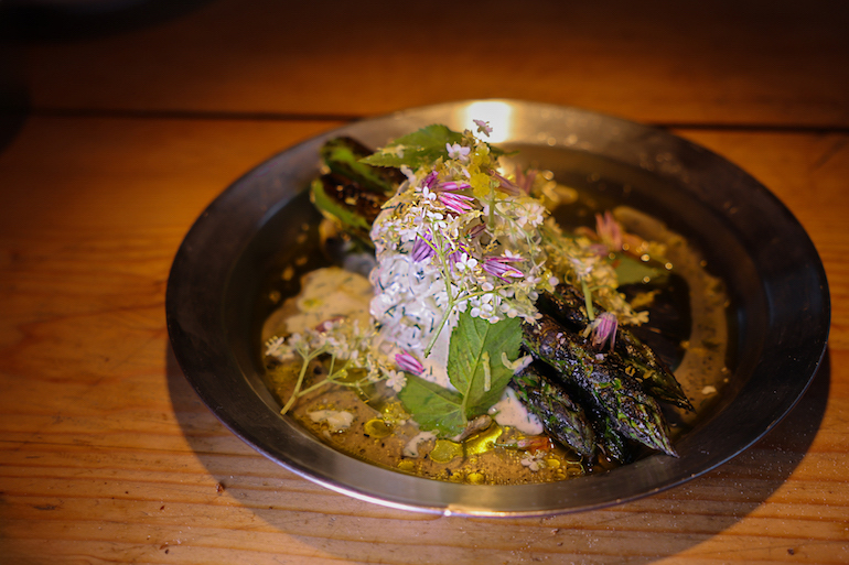 Restaurant Landl regionale Küche Highend Rosenheim Spargel