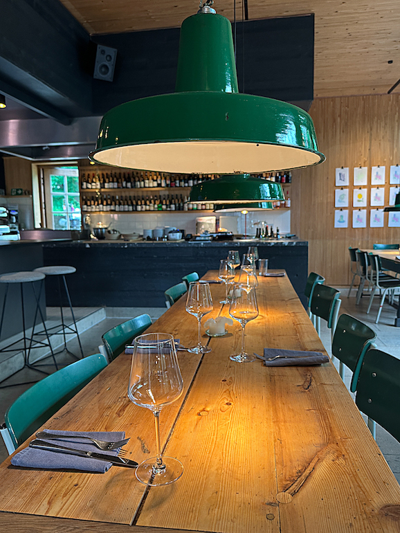 Restaurant Landl regionale Küche Highend Rosenheim innenraum