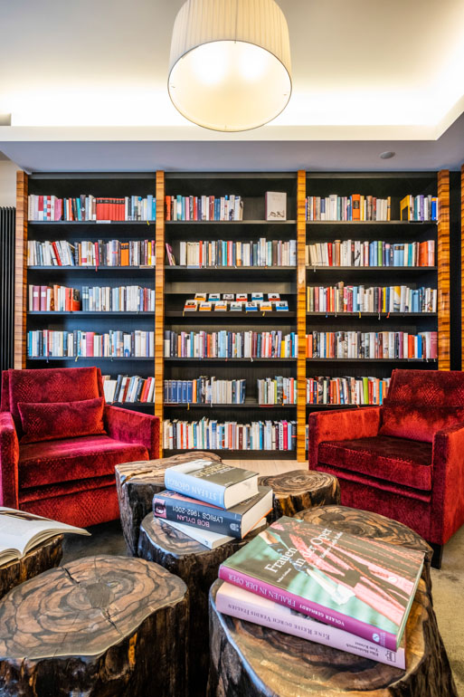 Hotel Budersand Sylt Golf Wellness Bibliothek