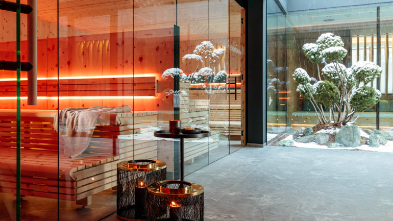 Hotel Homann Samnaun Schweiz Ski Wellness Sauna