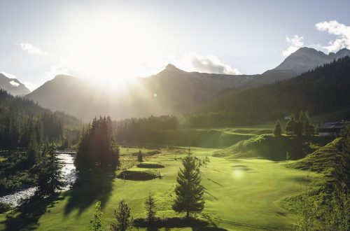 Golf Österreich Vorarlberg Alpen Golfurlaub Lech