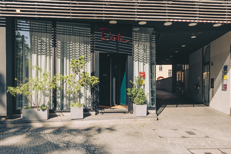 Rutz remastered Restaurant Berlin Sterneküche Fassade