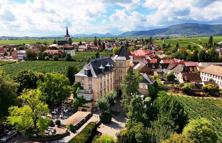 Schloss-Deutschland-Schlosshotel-Edesheim-Urlaub