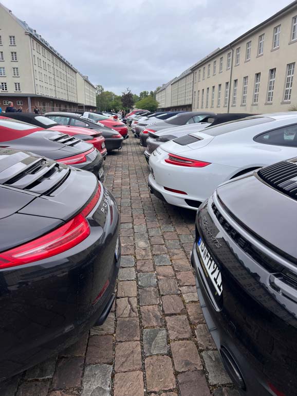 Porsche-Club-Deutschland-Treffen-Muenster-Aufstellung