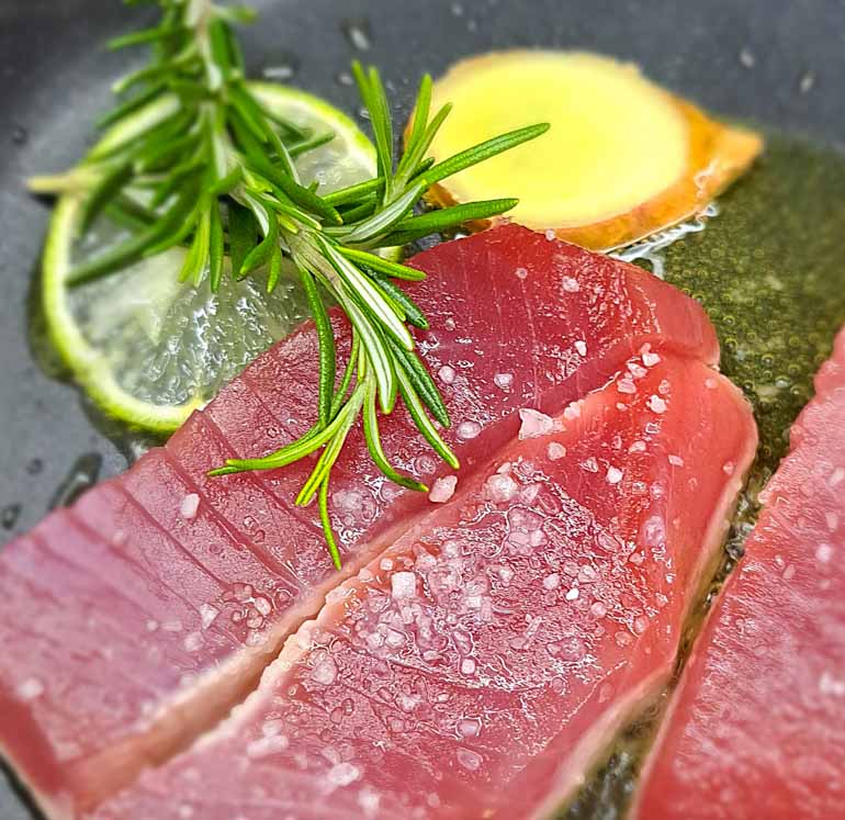 fine Dining-Home-Chefkoch-Küche-Fisch