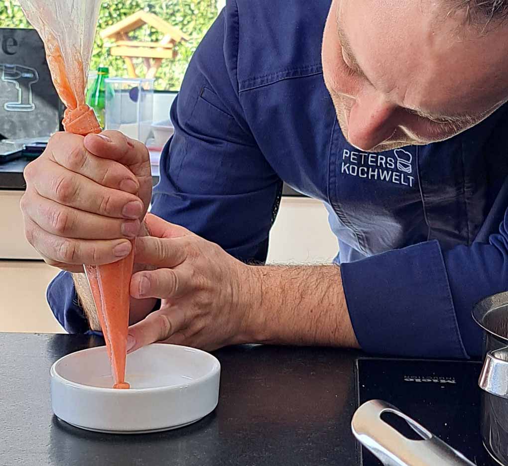 fine Dining-Home-Chefkoch-Küche-Vorbereitung