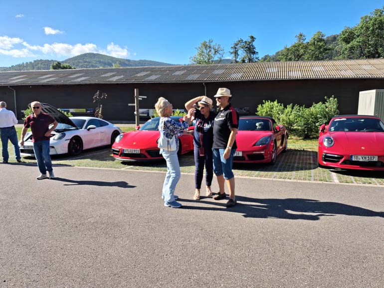 Porscheclub Schwaben-Porsche-Club-Genuss-wochenendtrip-Schwarzwald-start