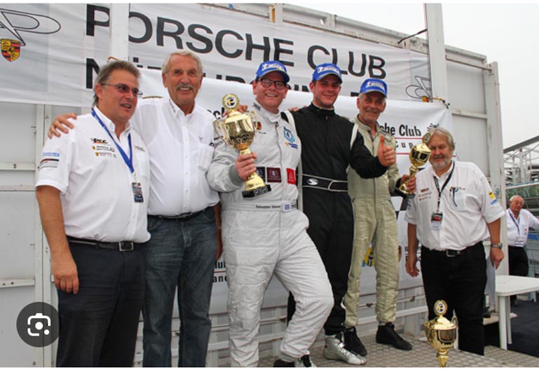 fritz-letters-praesident-porsche-club-deutschland-porsche-sportwagen-rennen-podium