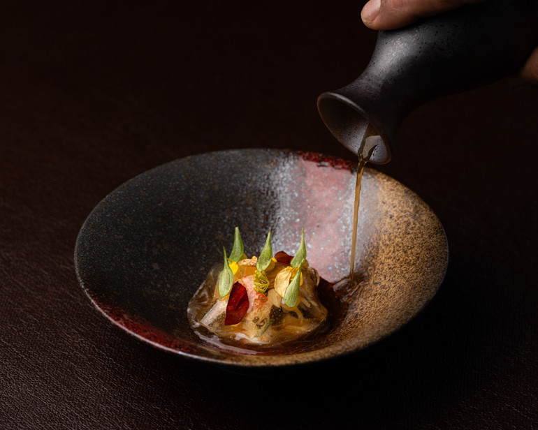 the-cocochine-london-fine-dining-mayfair-food-vorspeise